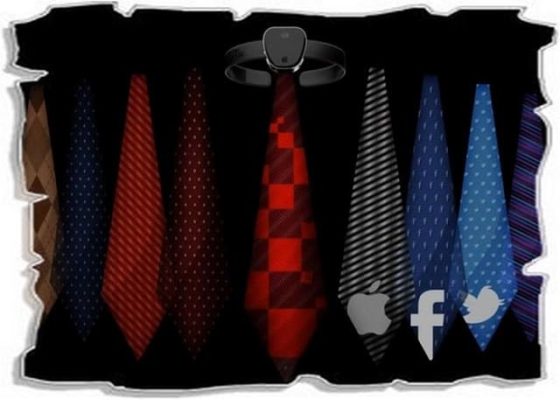 необычные электронные галстуки