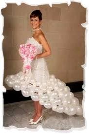 свадебное платье из воздуха